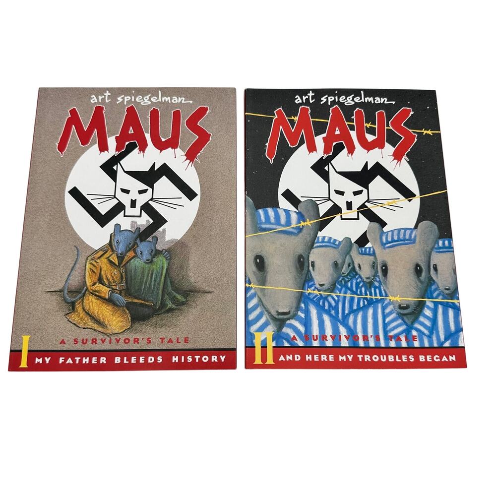 Maus A Survivors Tale by Art Spiegelman 1 & 2